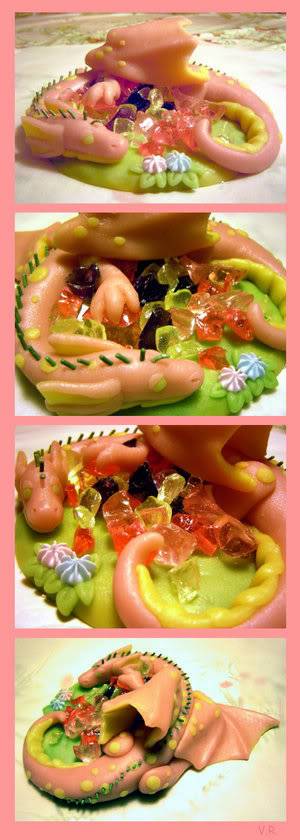 ảnh bánh kẹo pà con ah <đứa nào đói thì vô đey nhá > Marzipan_Dragon_by_VeroRamos