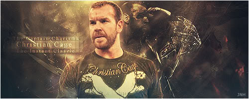 Christian Cage Banner Cage55