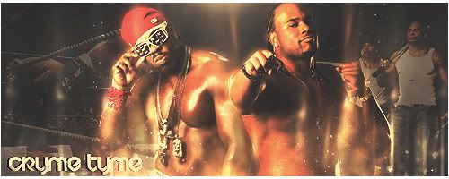 Tag Team Match (Titre tag team Thunder ) Crymetyme