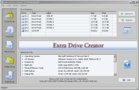 Extra Drive Creator Pro 7.3 ExtraDriveCreatorPro7