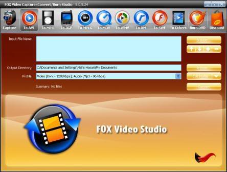 Portable Fox Video Converter 8.1.8.1098 - Chuyển đổi video chuyên nghiệp FoxVideoStudio80524