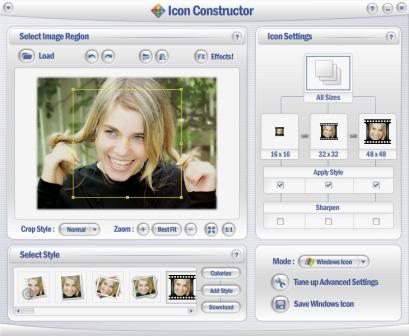 IconConstructor 3.54 - Bilgisayar iconlarnz istediiniz gibi dzenleyin... IconConstructor35