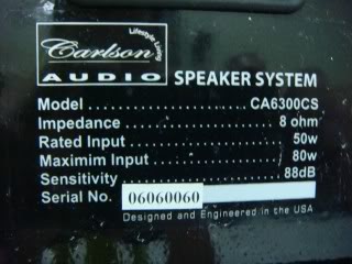 WTS Pioneer center speaker N Carlson surround speaker DSC02149640x480