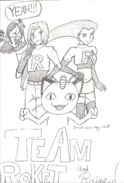 A few random drawings Jessieandteamrocket