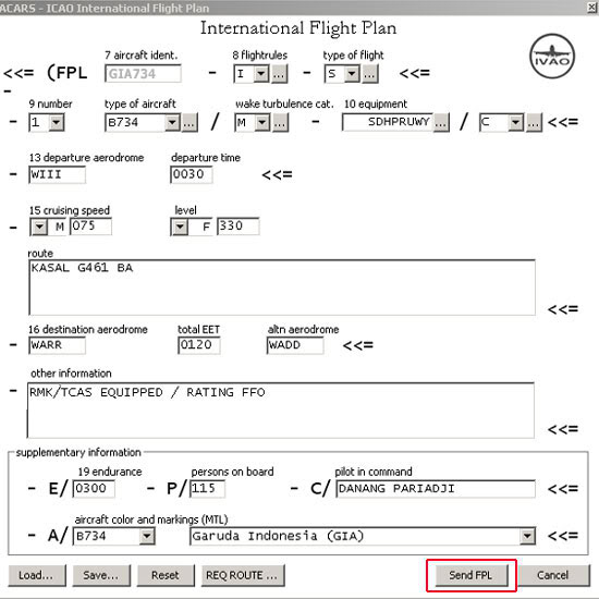 Basic IVAO-ID RTF (Not For EXAMINATION) Fp00-1