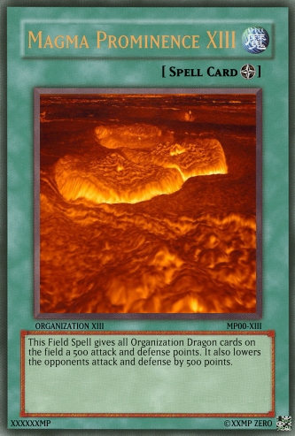 [Field Spell Card] Magma Prominence [Private] MagmaProminenceXIIIFieldSpell