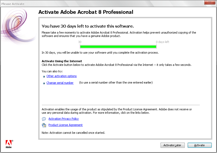 crack adobe acrobat 8.0 professional