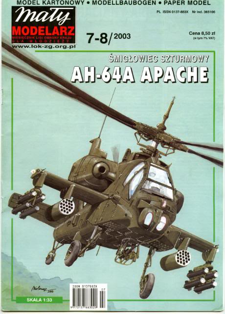 AH-64 A  APACHE  Obl