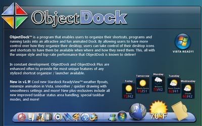 Thanh Dock đẹp cho win 7 Xp tổng hợp StardockObjectDockPlus190535u