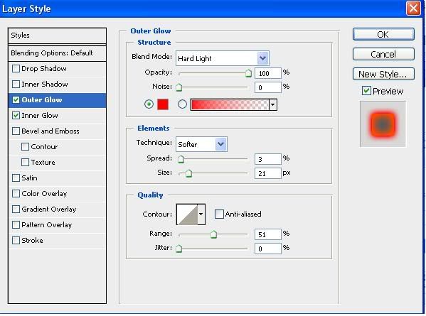 how to create a flaming effect 2-2