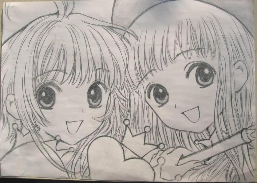 Tomoyo and Sakura SakuraTomoyo