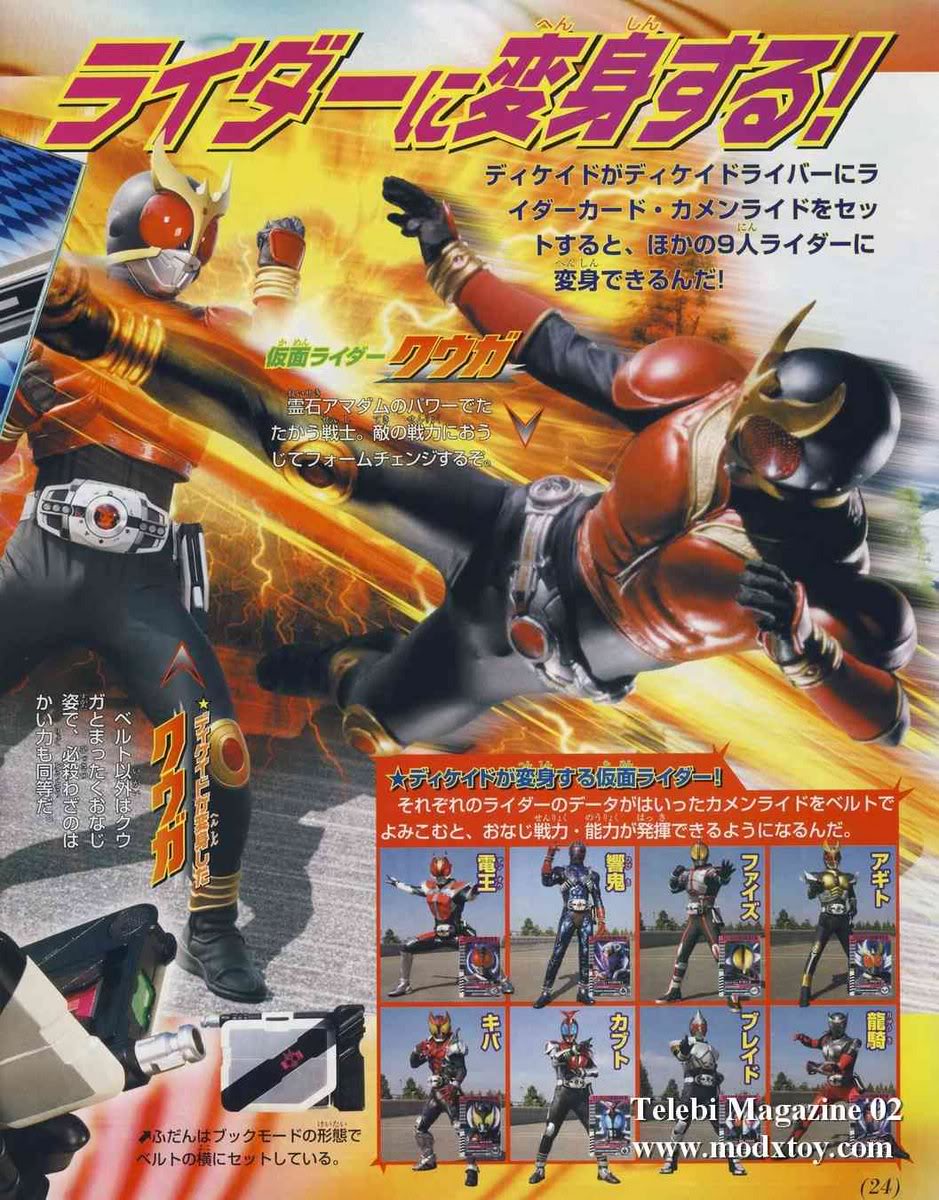 10 Heisei Rider together ! Kamen Rider Decade (start: 2009) - Page 2 10