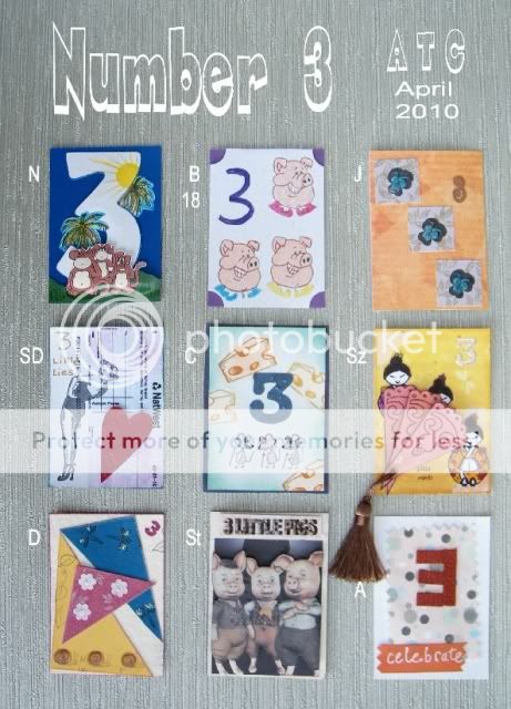 Teabag's ATC swaps 2010 - Themes 1 + 2 1004Apr-Number3a