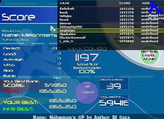 FFR Scores. MelonmansOPAAA