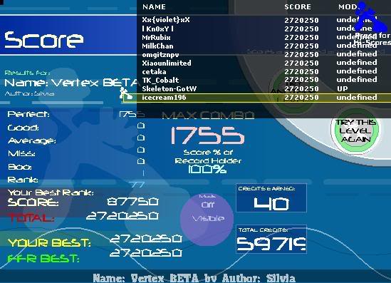 FFR Scores. VertexBETAAAA