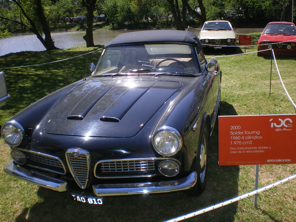 Maluhy na Autoclássica Alfa2000SpiderTouring1960