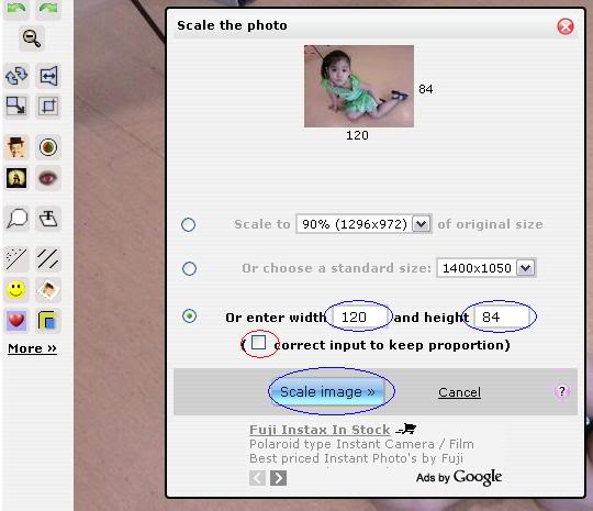 Update ur Photo in GB... Only 10k gold :D! Tut3