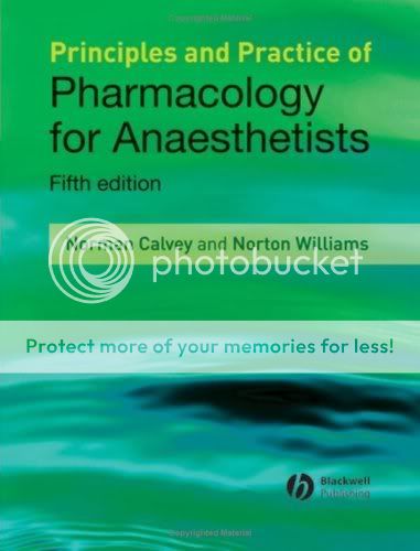 Principles and Practice of Pharmacology for Anaesthetists PrinciplesandPracticeofPharmacology