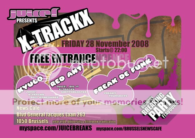 JUICE! presents X-TRACKX @ Newscafe Brussels [28-11-2008] Juice-flyer-28th