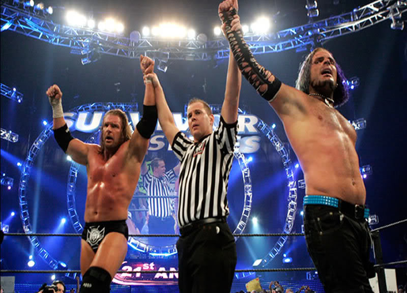 المصارع الحر jeff hardy JeffHardyAndTripleH