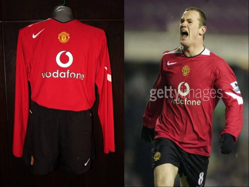 acman's football jersey collection Mu2004home