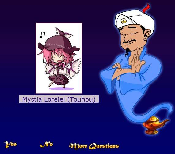 akinator - the web genius Mystialorelei