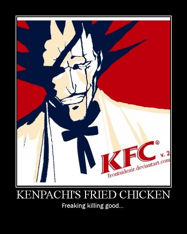 Anime Mtivational Posters Kenpachi