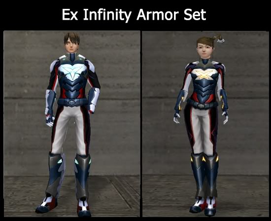 Our New Armor set for All Classes in ep6 client EXINFINITY-1