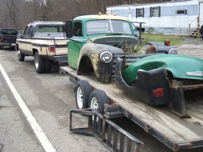 Chad Karr and his 51 Chevy Pick 'em up Picture1309-1