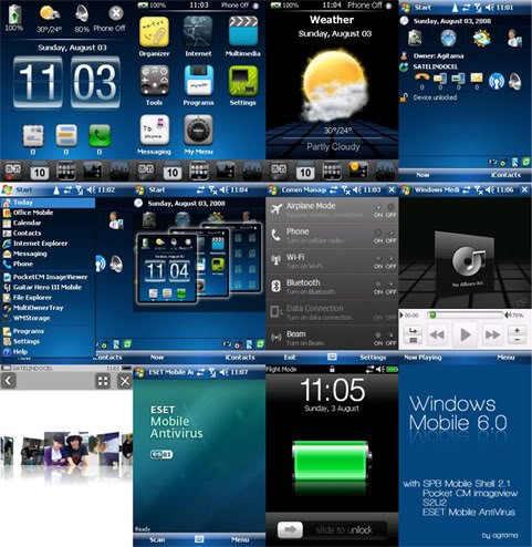 Windows Mobile 6.0 With SPB Mobile Shell 2.1 and Many More Mywm60