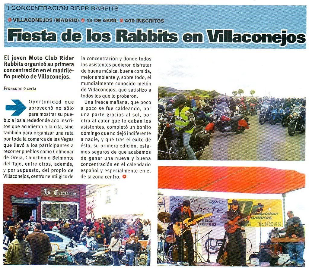 2 Concentracin Rider Rabbits en Villaconejos (Madrid) Concentracion