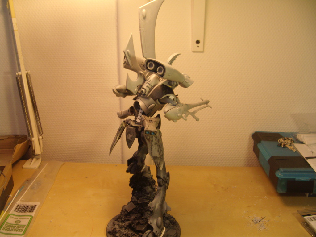 restoring my old beaten up eldar stuff (including revenant titan) GEDC0159