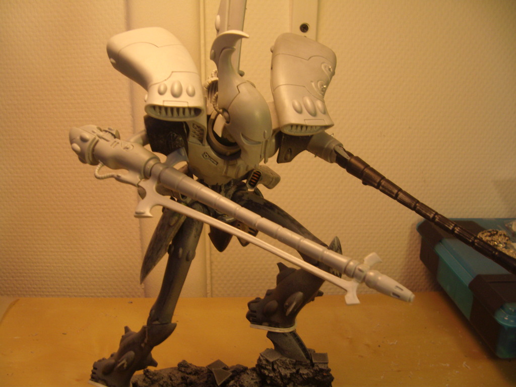 restoring my old beaten up eldar stuff (including revenant titan) GEDC0165