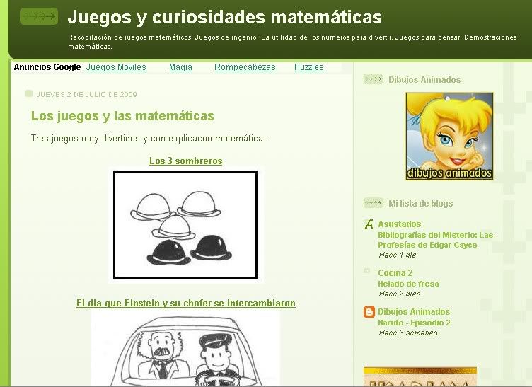 Juegos matemáticos 4