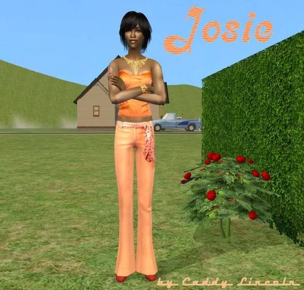 Siga o exemplo para postar Sims aqui! Josie_1