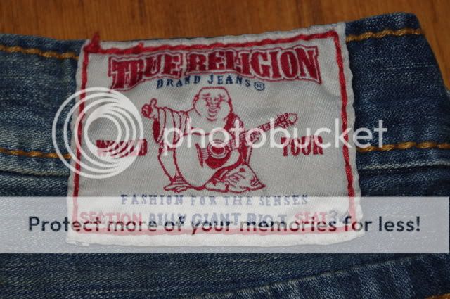 TRUE RELIGION Billy jeans, Giant Big T, RUDI0359