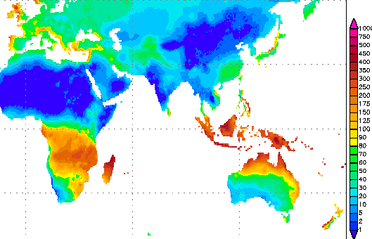 climatological data 1961-1990 Njan