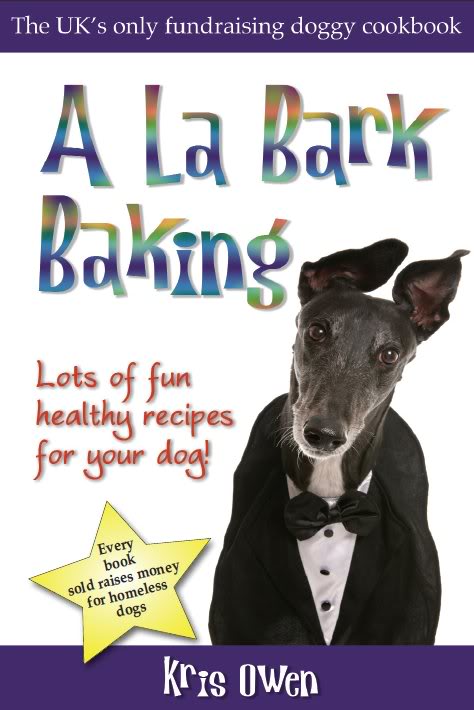 A La Bark Baking fundraising doggie cookbook BookCover