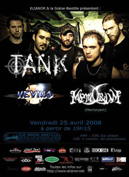 [25 Avril 08] TANK à la Scène Bastille (PARIS) + Hevius + M 2008-04-25-tank450