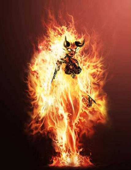 Creature Card: Circhre Syutre Elemental_fire-1