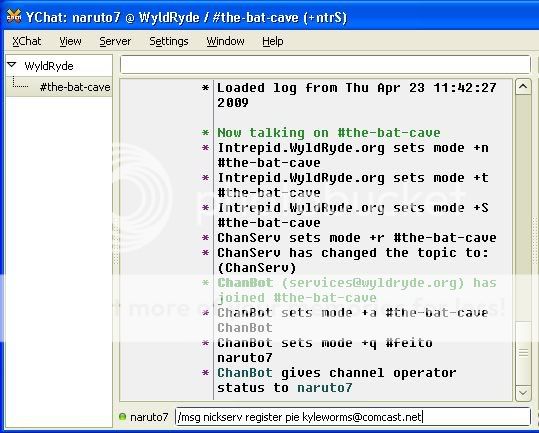 How to set up the chat room Untitled7