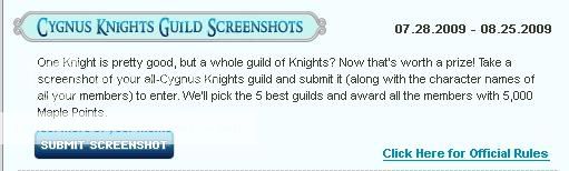 Cygnus Knight Guild GuildEvent