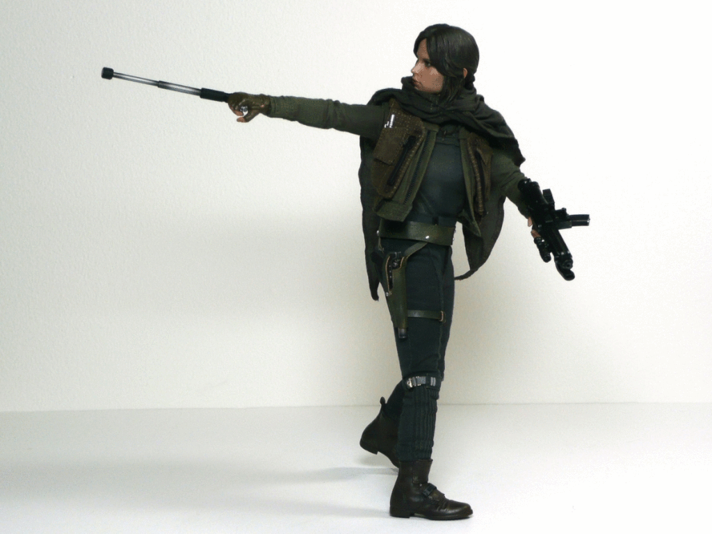 female - My Star Wars ladies: Fun with GIFs and posing Jyn%20shoots