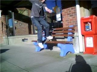 What I've been up to today Boardslide_bench