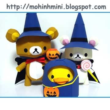  Mô hình Mini- Chuyên cung cấp các loại Mô hình giấy The Avengers, Angry Birds, Danbo v..v Halloween2008_10