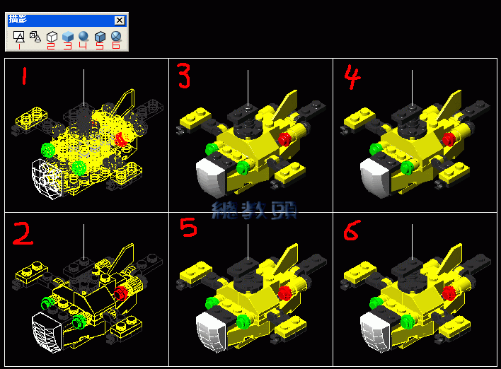 [討論]請問在autocad裡面~~這樣的3d線條要怎麼表現 A31