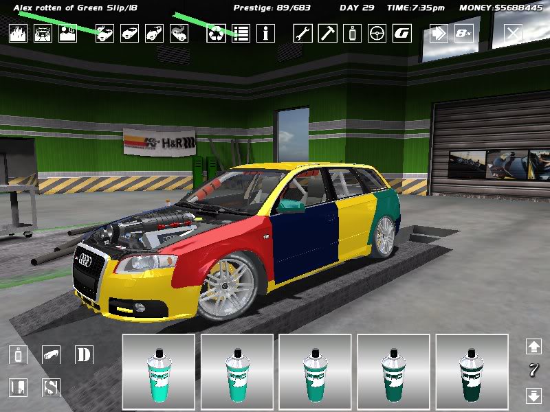 Alex Rottens Collection Rs4-Racing-Harlequin