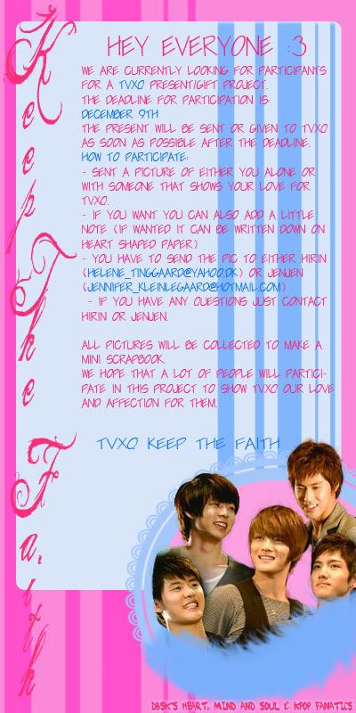 TVXQ! Project - please participate Banner