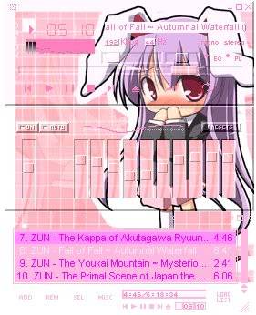 Winamp Skin / Skin winamp \ classique ChibiReisenUInaba