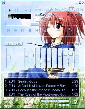 Winamp Skin / Skin winamp \ classique KomachiOnozuka2